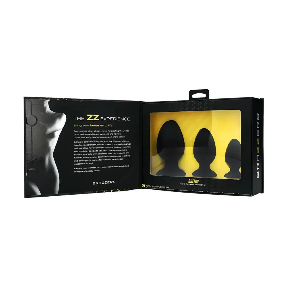 Brazzers Toys Cheeky Weighted Anal Trainer Kit - Image 3