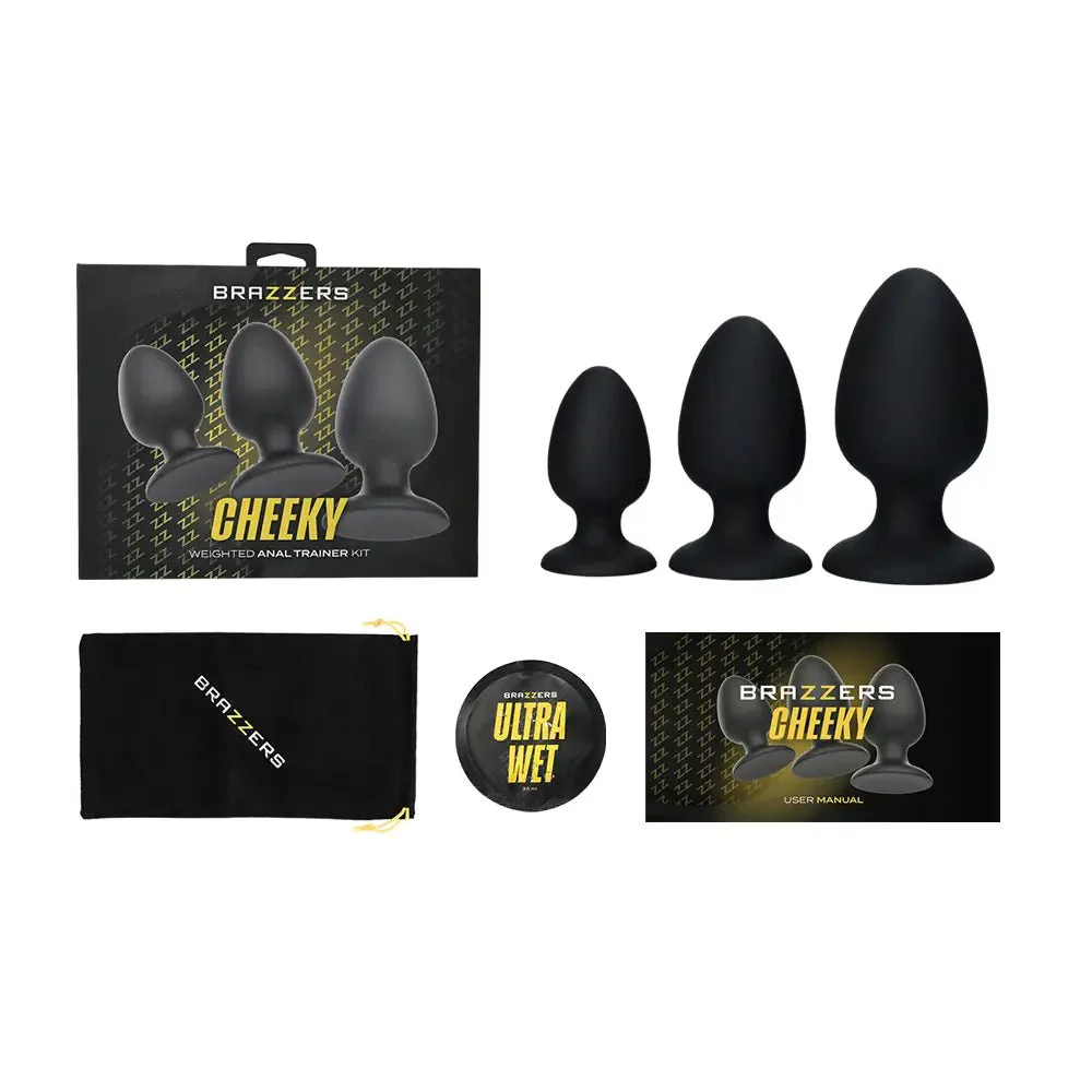 Brazzers Toys Cheeky Weighted Anal Trainer Kit - Image 4