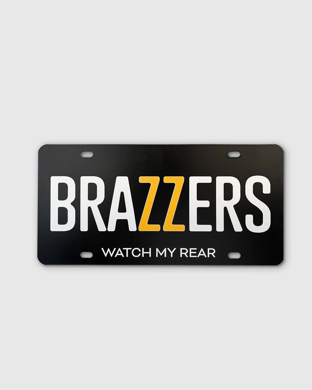License Plate "Watch my Rear"