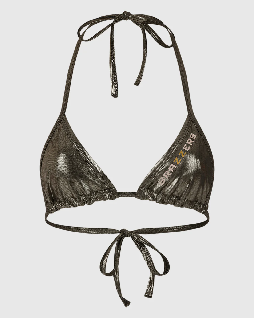Metallic Bikini Top