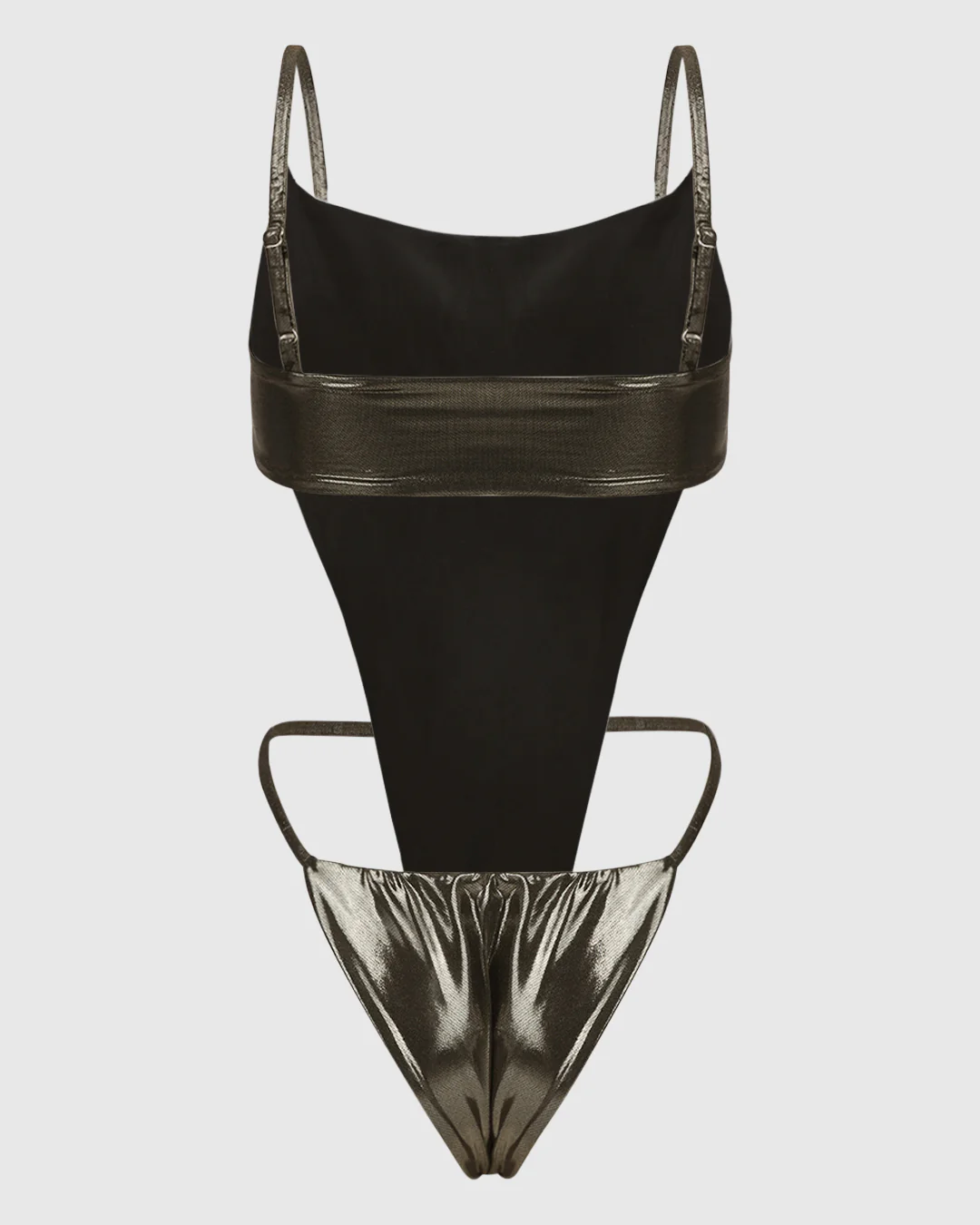 Metallic One-Piece Swimsuit - Image 13