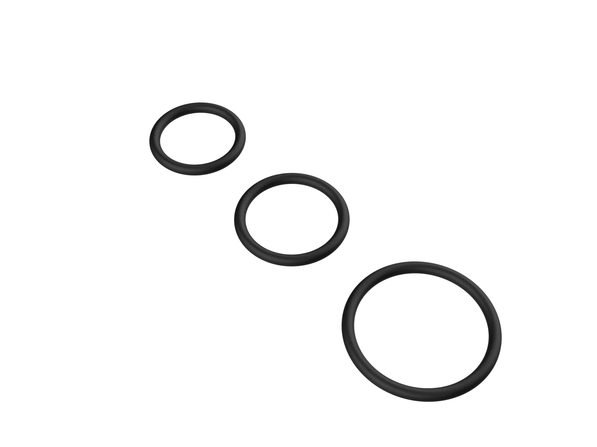 Brazzers Toys O-Ringzz 3pc Silicone Cock Ring Set - Image 5