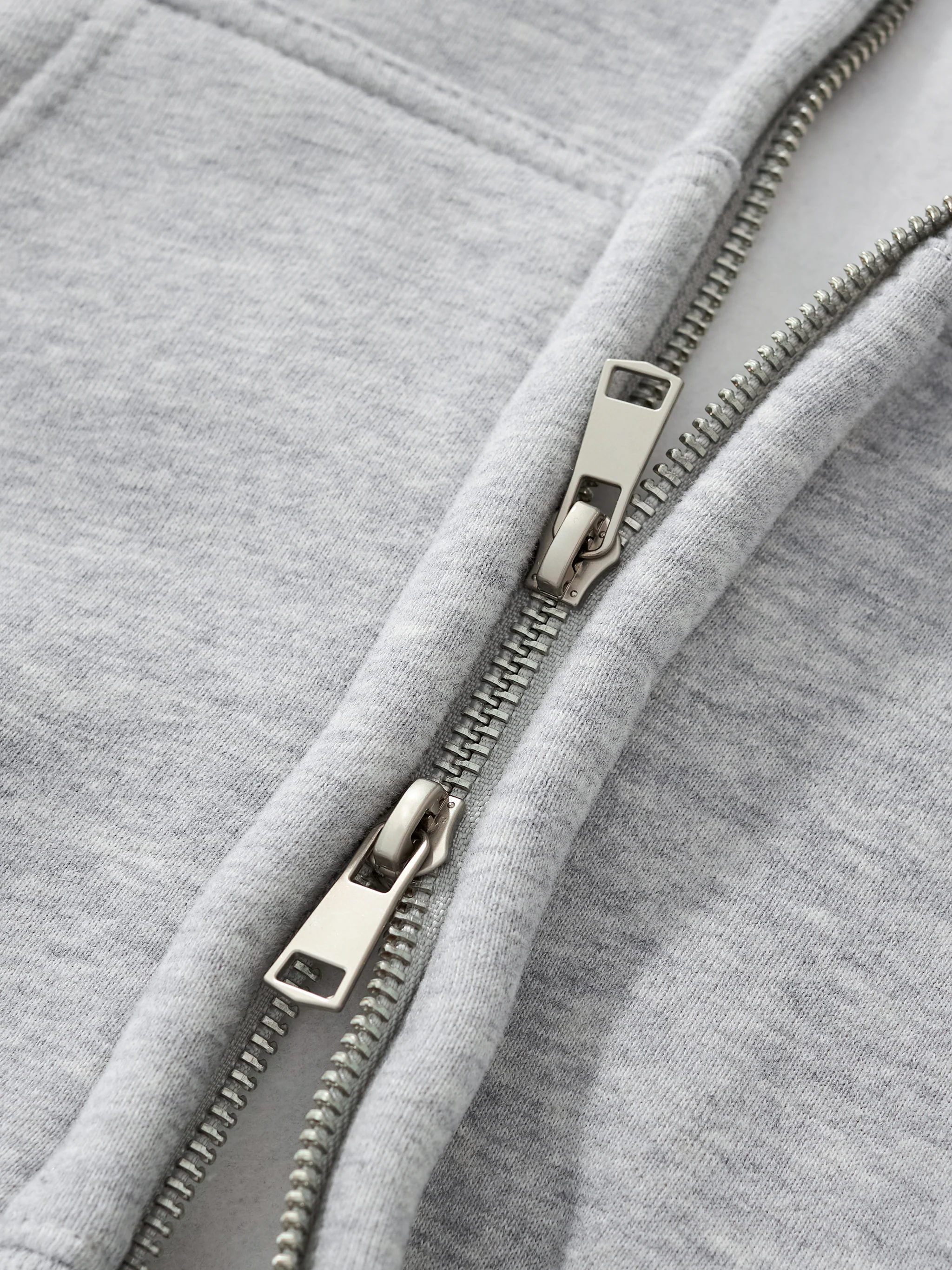 Women's Fleeced Zip-Up Cropped Hoodie - Image 10