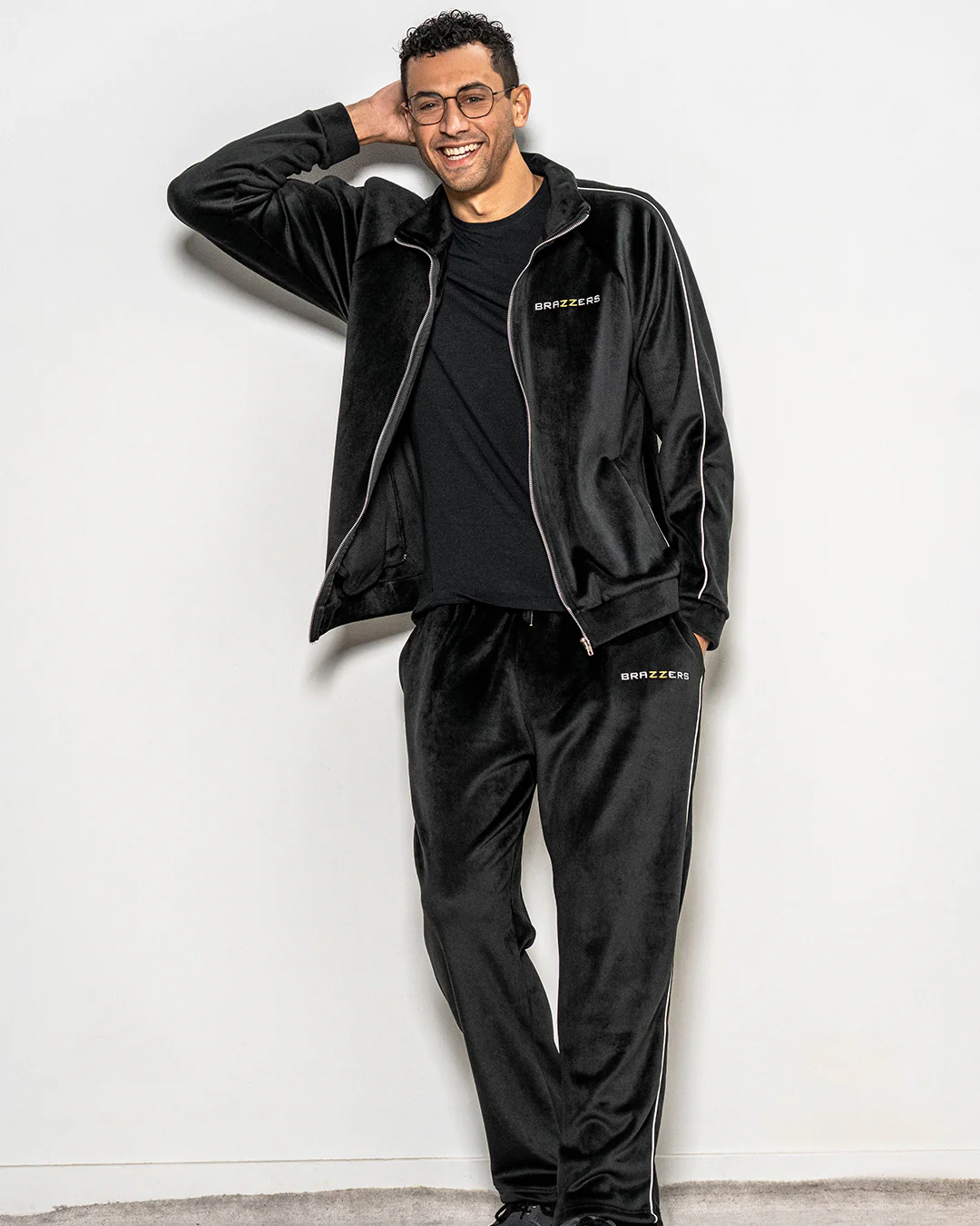 Double Face Velvet Zip-Up Jacket - Image 8