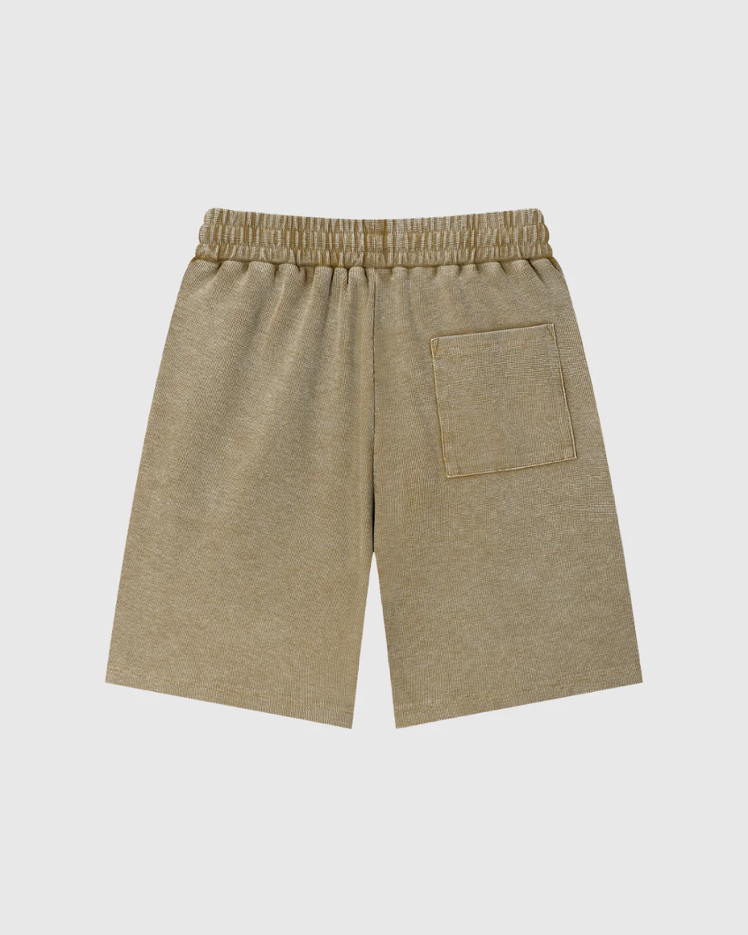 Mineral Wash Waffle Knit Shorts - Image 4