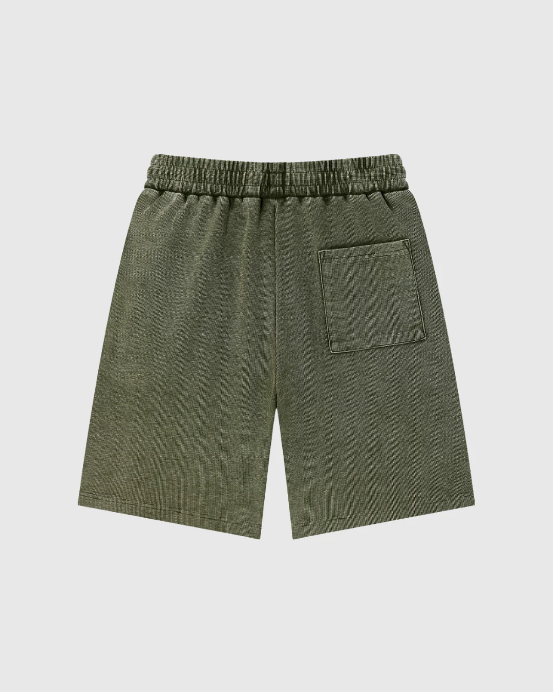 Mineral Wash Waffle Knit Shorts - Image 6