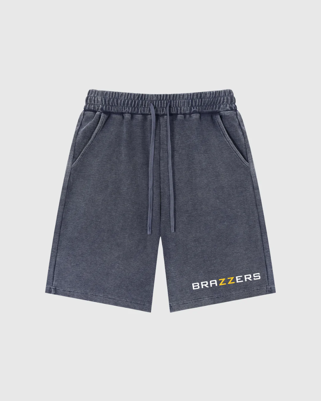 Mineral Wash Waffle Knit Shorts - Image 9