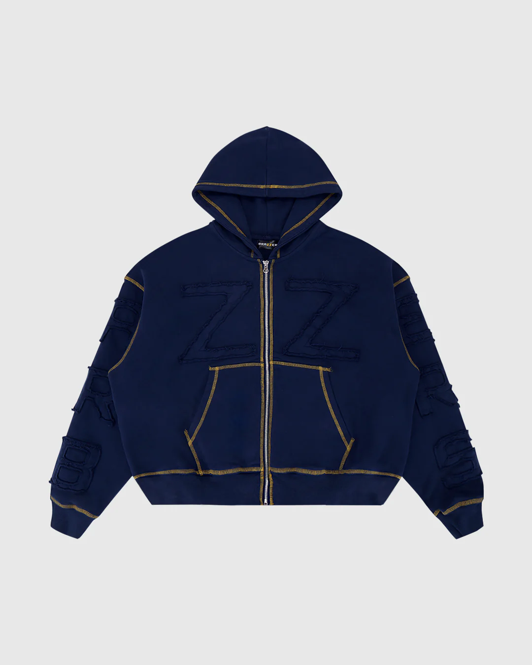 Boxy Zip-Up Hoodie - Image 5