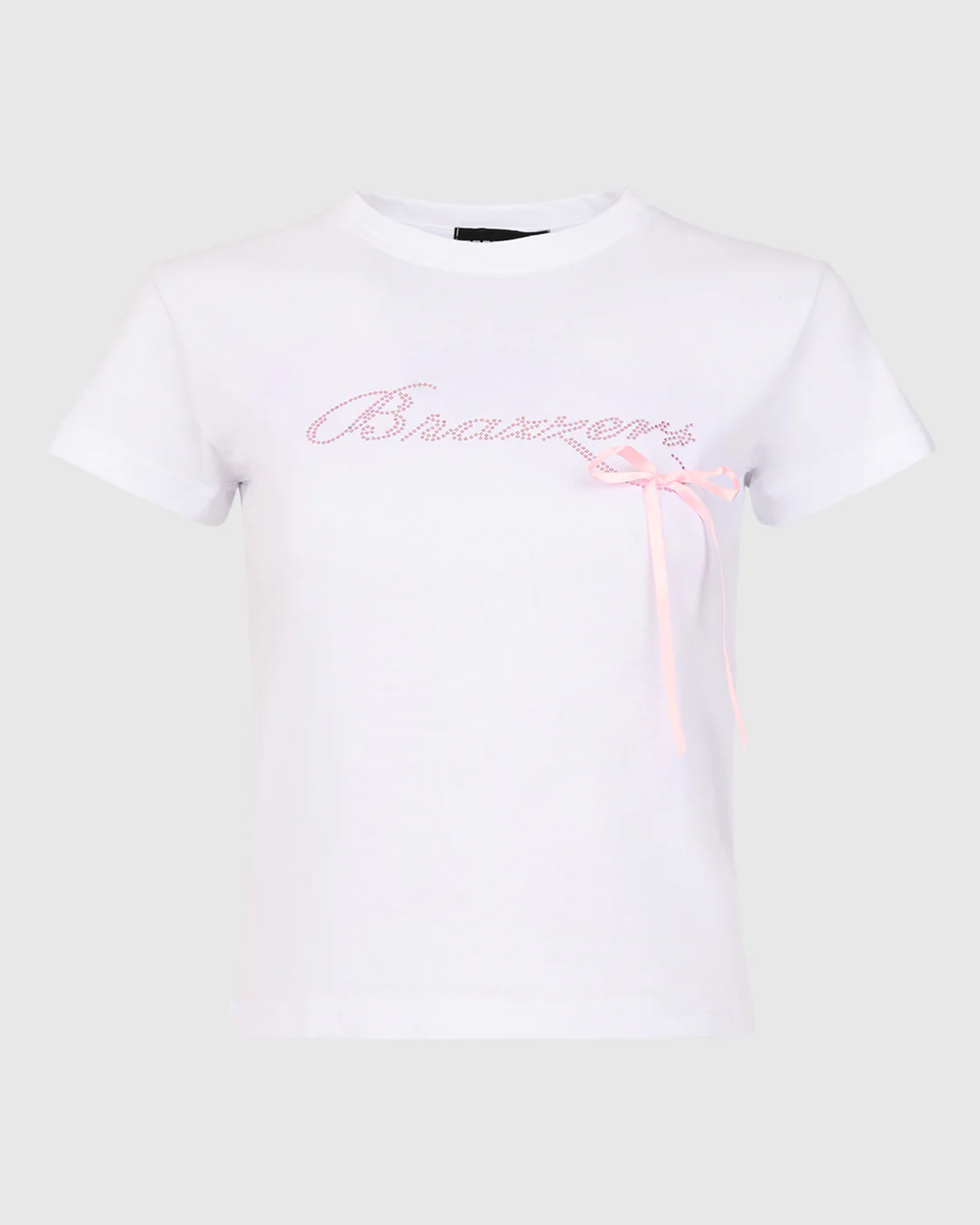 Rhinestone & Bow Tee - Image 5