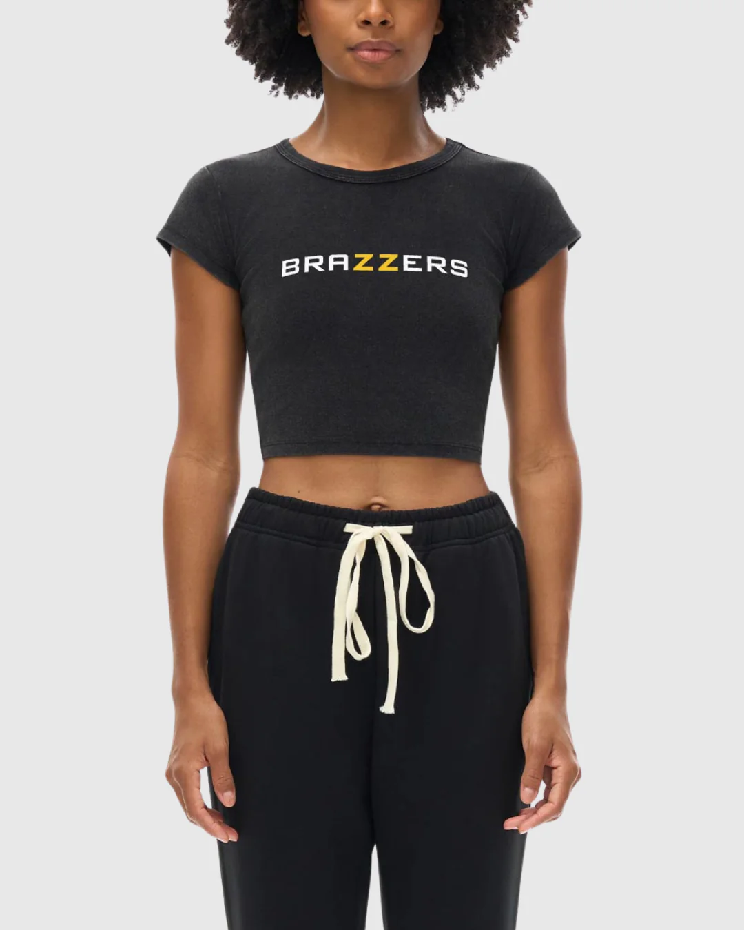 Women's Snow Washed Crop Top - Image 4