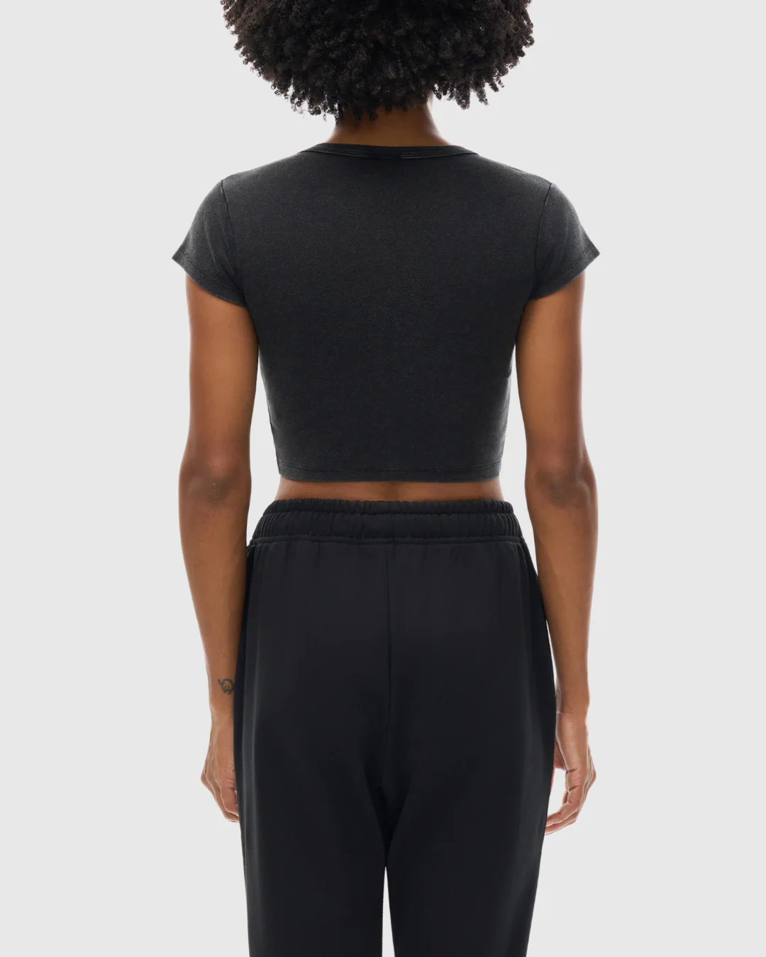 Women's Snow Washed Crop Top - Image 5
