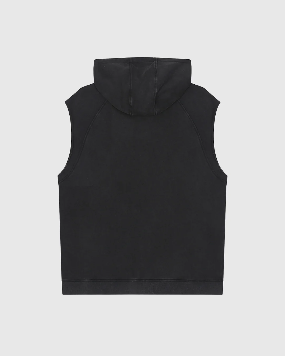 Snow Washed Sleeveless Hoodie - Image 5