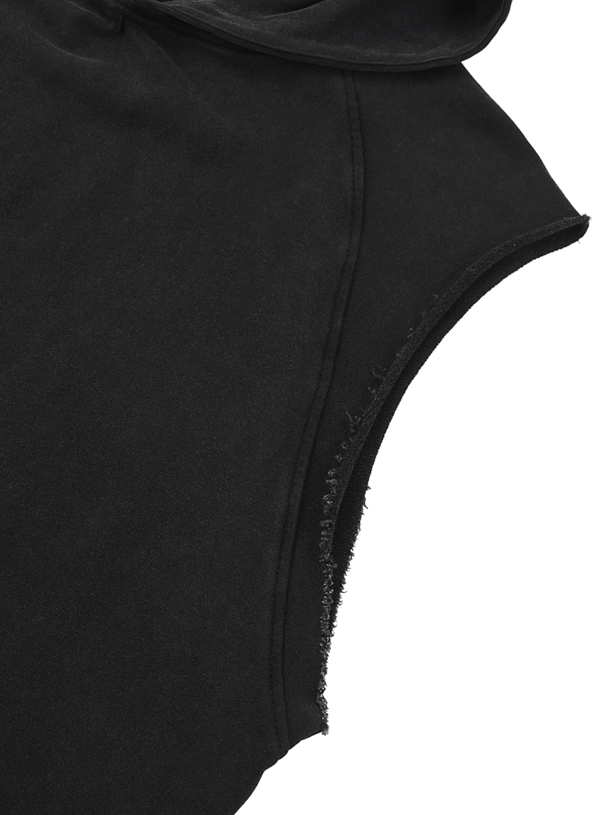 Snow Washed Sleeveless Hoodie - Image 7