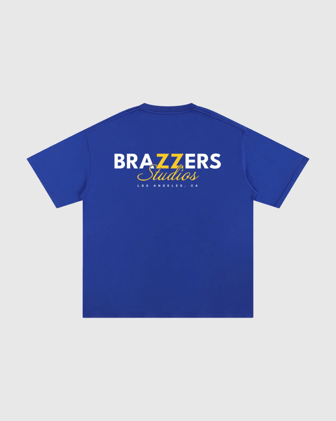 Brazzers Studios T-Shirt - Yellow - Image 3
