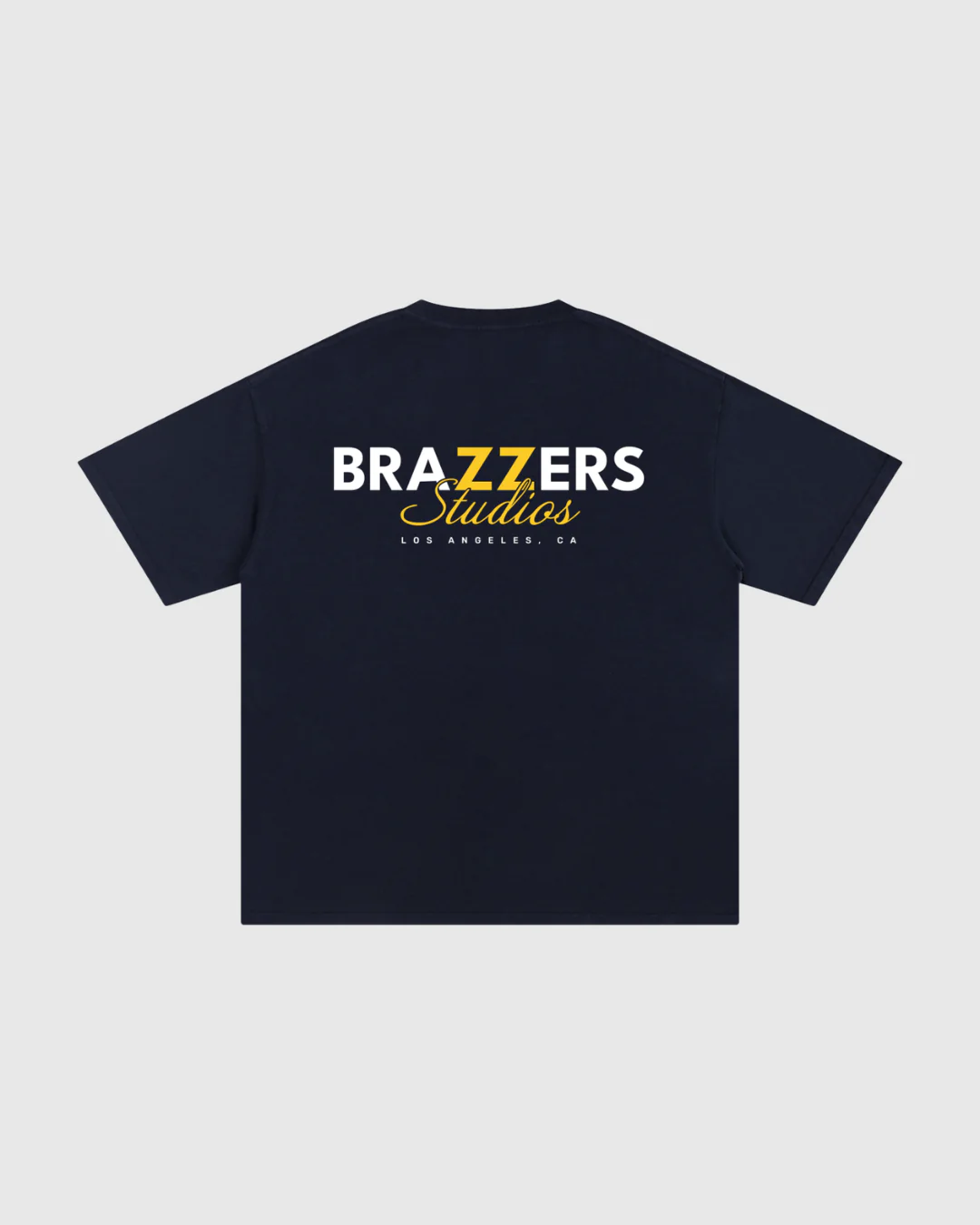 Brazzers Studios T-Shirt - Yellow - Image 5