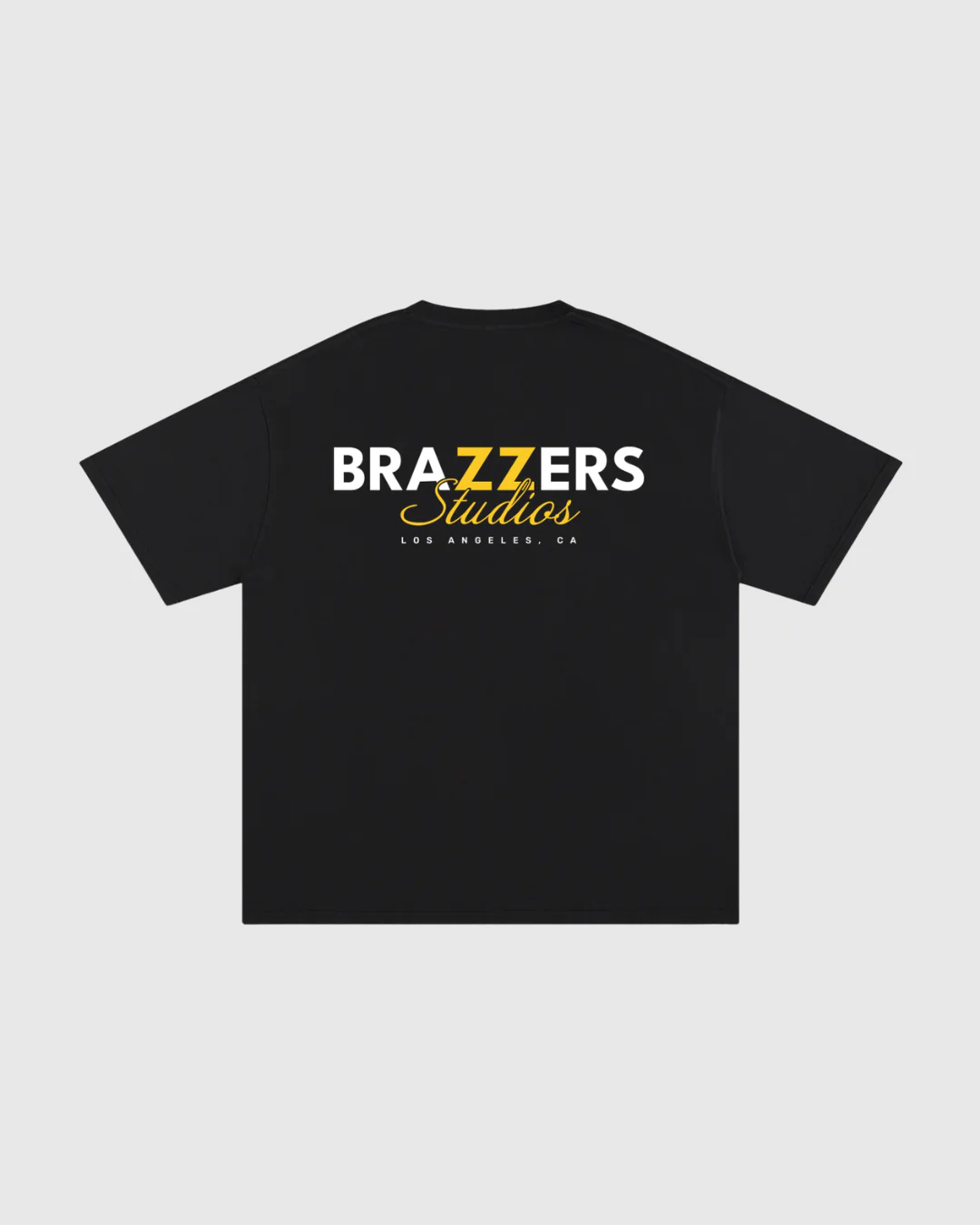 Brazzers Studios T-Shirt - Yellow - Image 7
