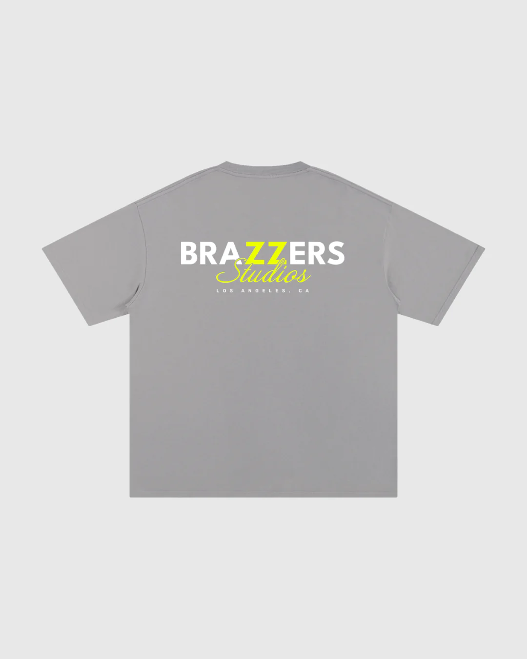 Brazzers Studios T-Shirt - Neon Yellow - Image 3