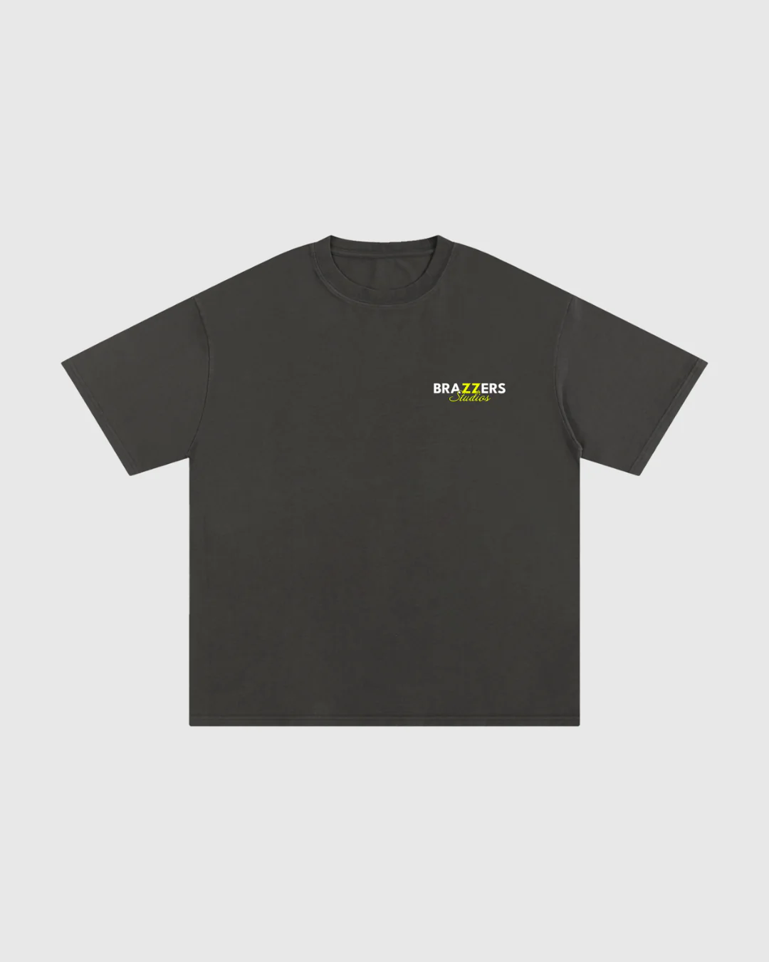 Brazzers Studios T-Shirt - Neon Yellow - Image 4