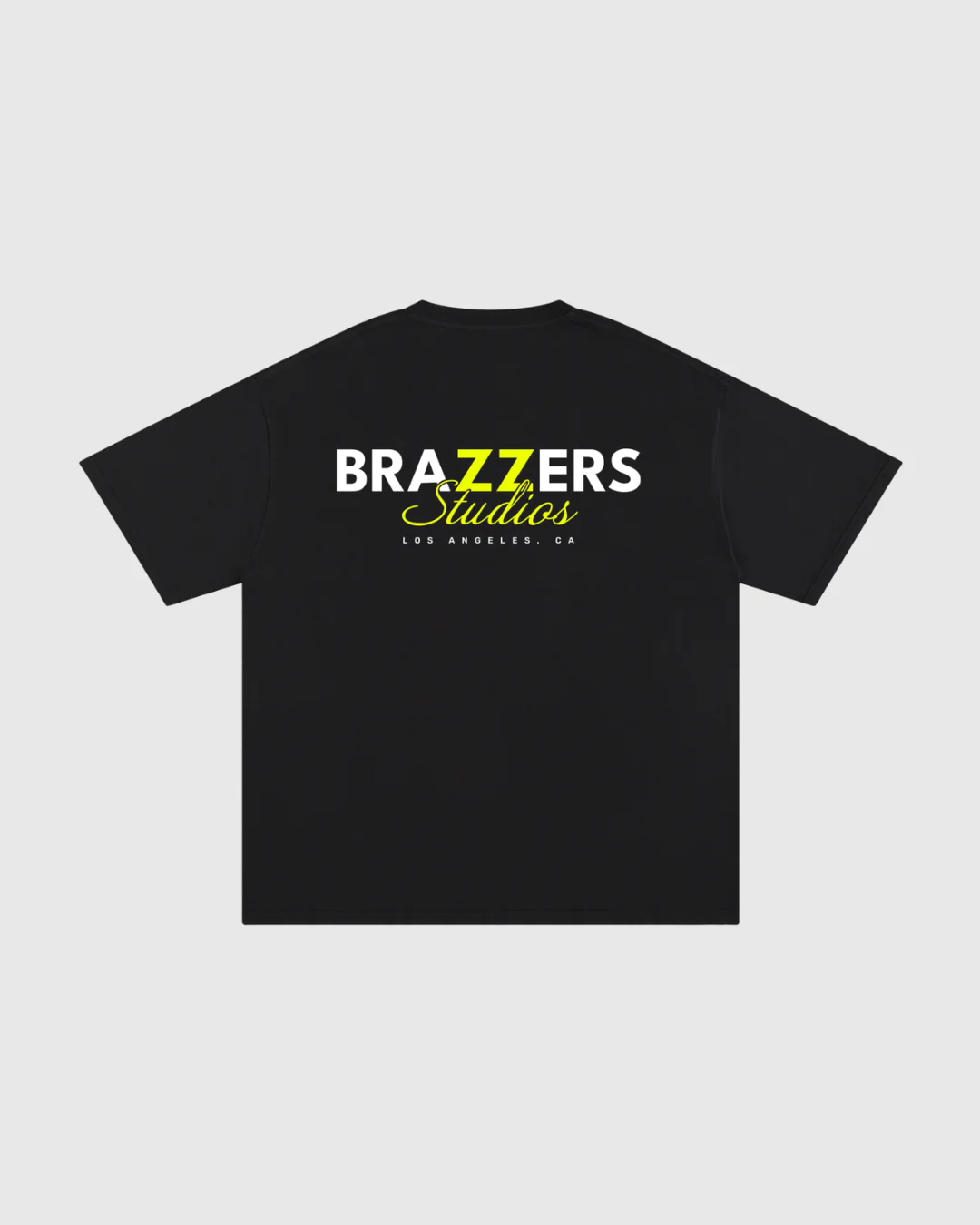 Brazzers Studios T-Shirt - Neon Yellow - Image 7