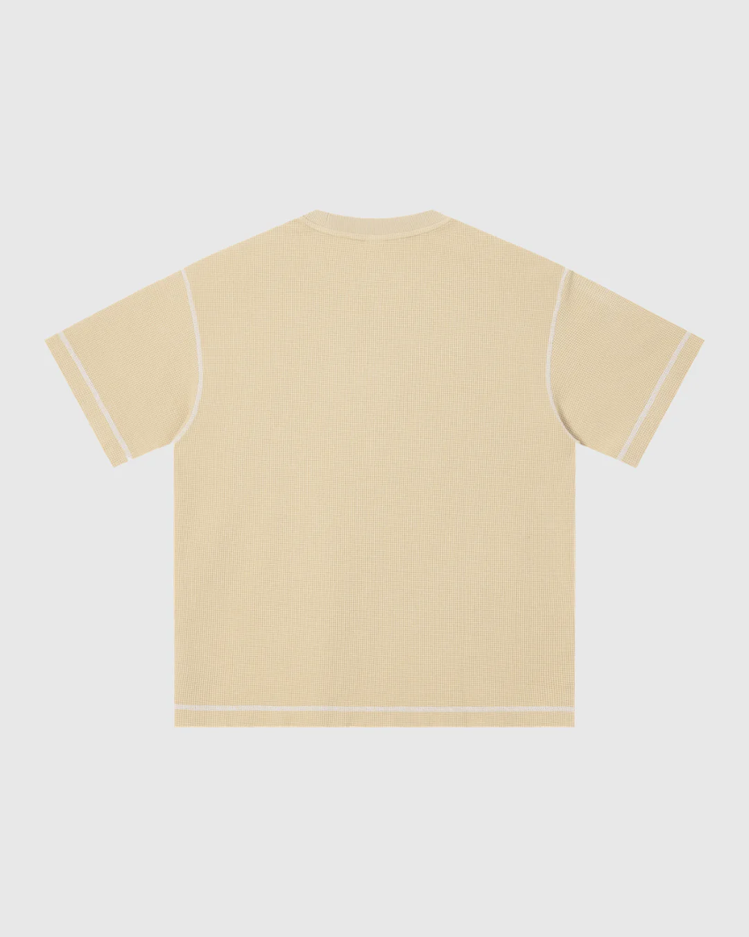 Sunfade Waffle Boxy T-Shirt - Image 4