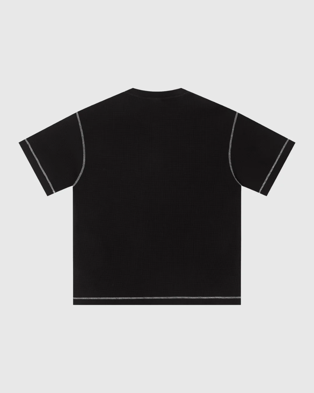 Sunfade Waffle Boxy T-Shirt - Image 6