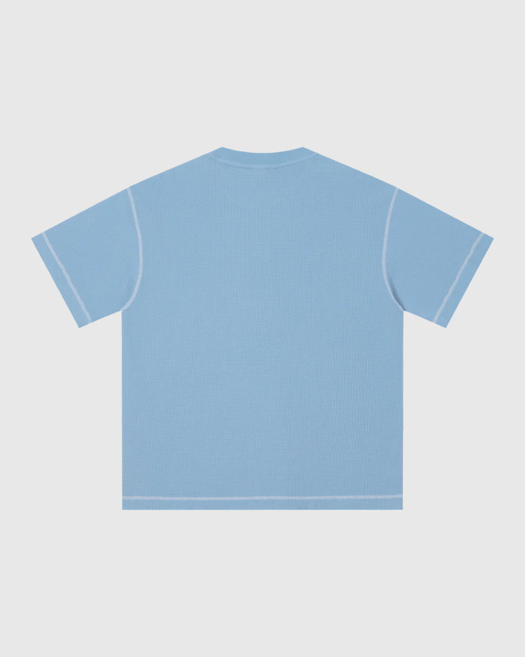 Sunfade Waffle Boxy T-Shirt - Image 8