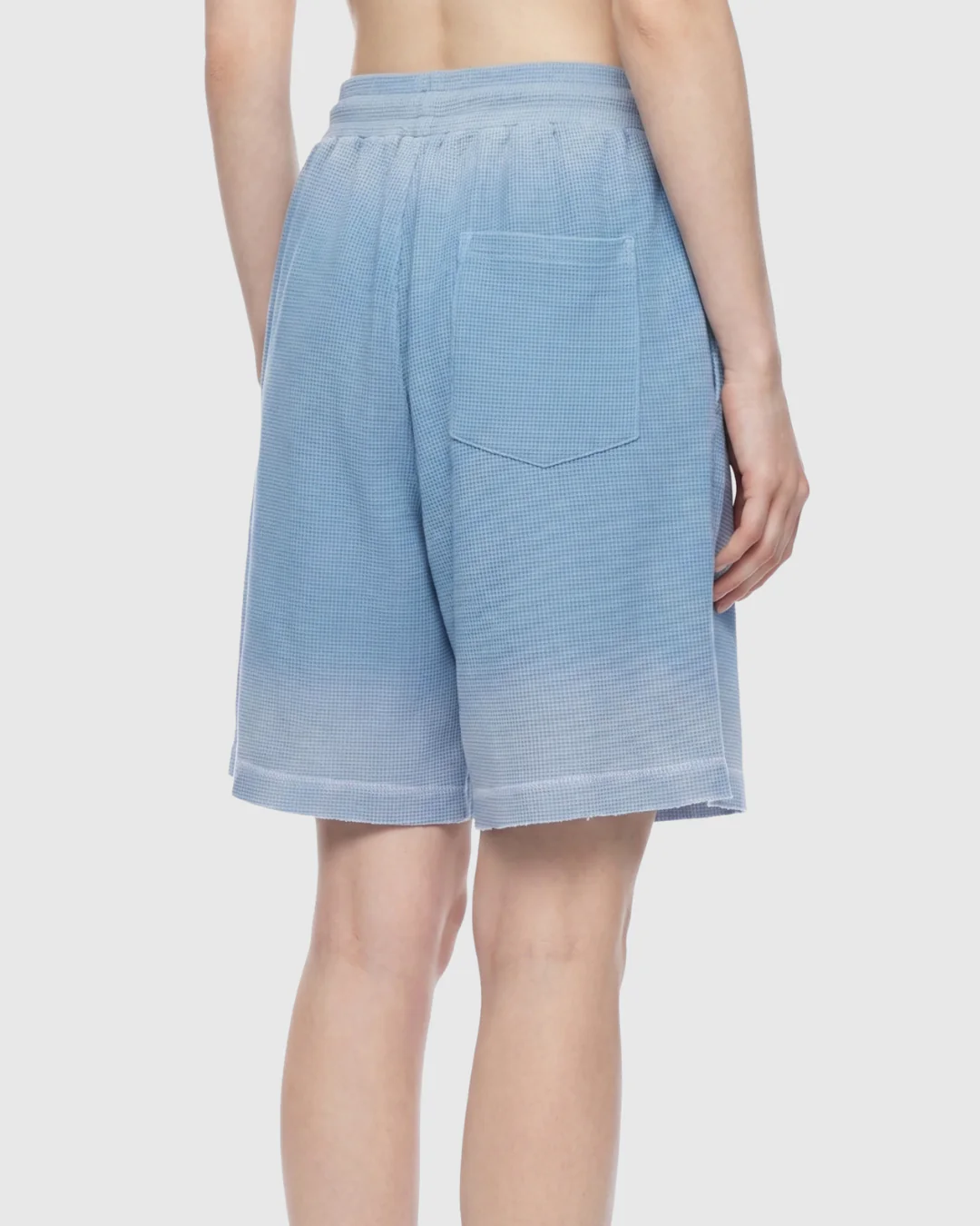 Sunfade Waffle Raw Hem Shorts - Image 10