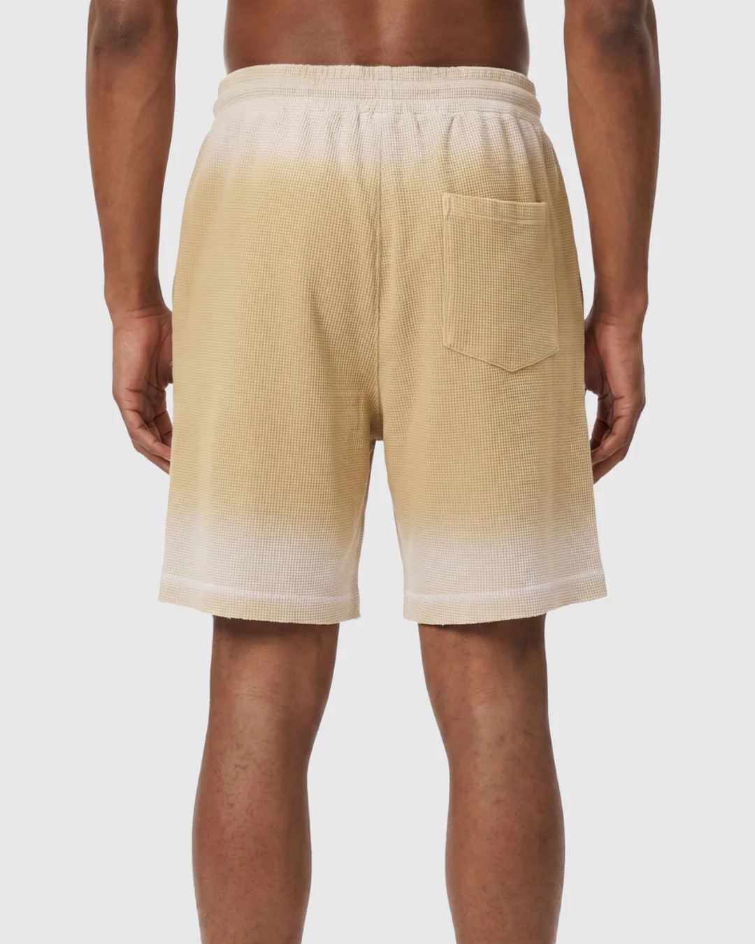 Sunfade Waffle Raw Hem Shorts - Image 3