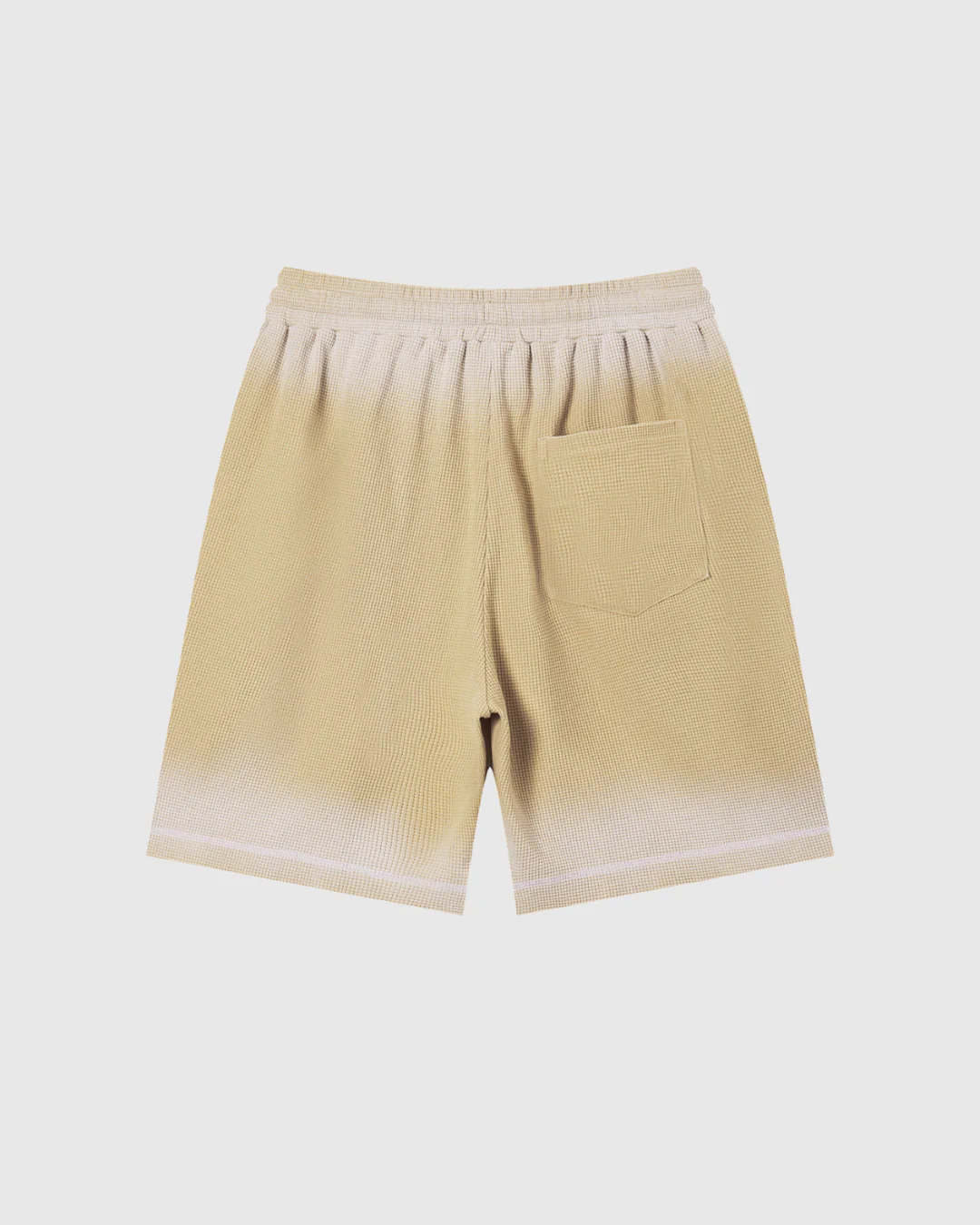 Sunfade Waffle Raw Hem Shorts - Image 4