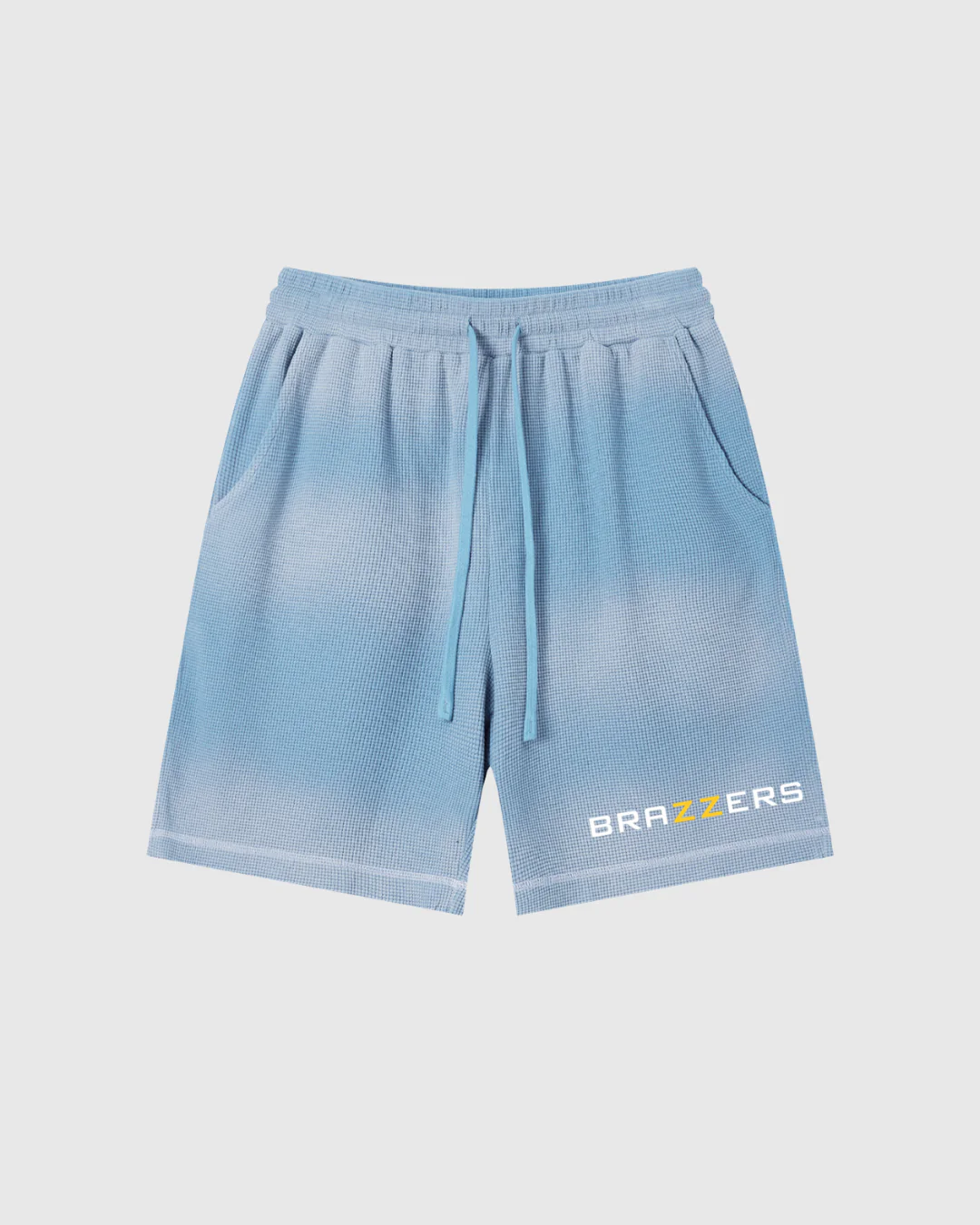 Sunfade Waffle Raw Hem Shorts - Image 7