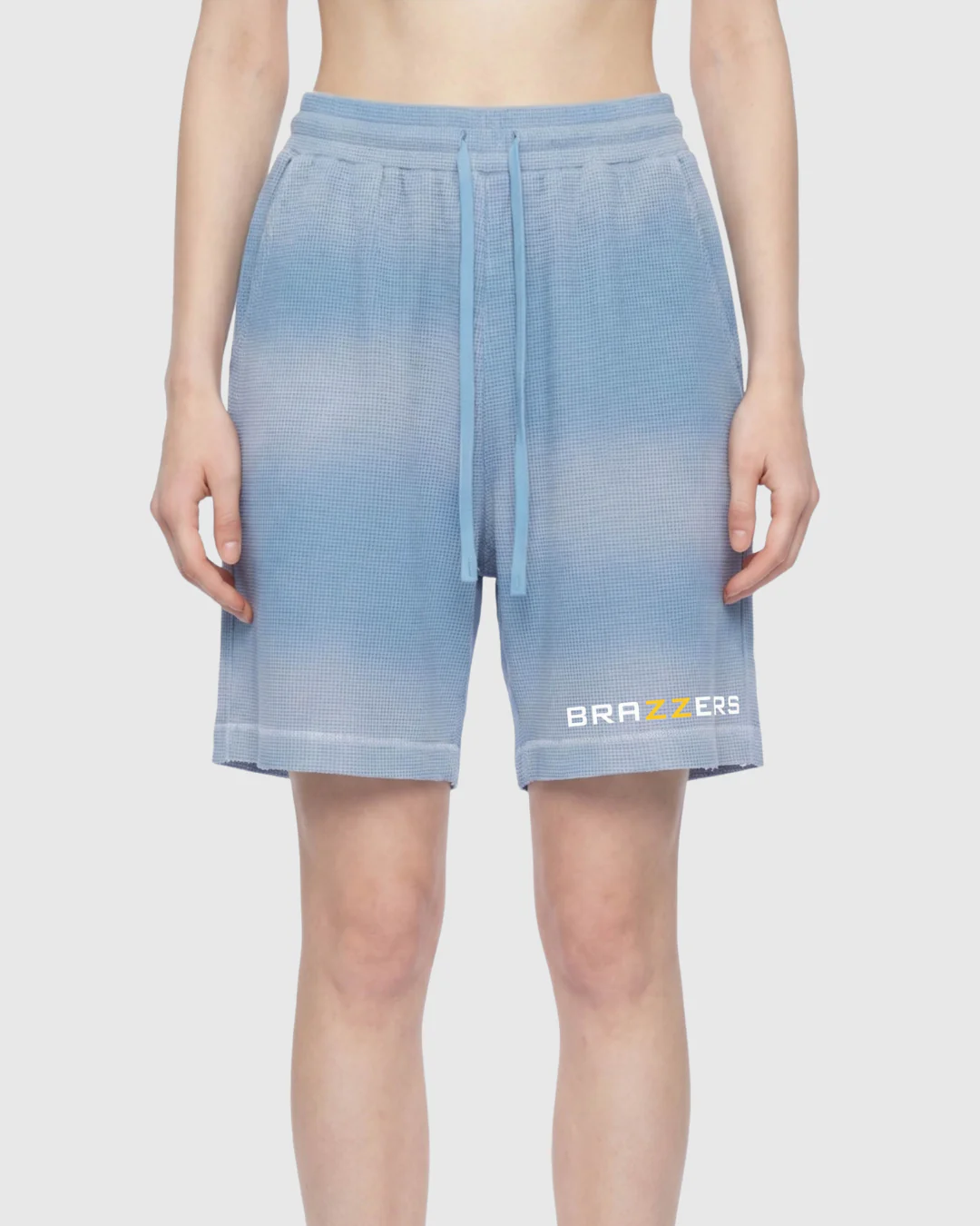 Sunfade Waffle Raw Hem Shorts - Image 9