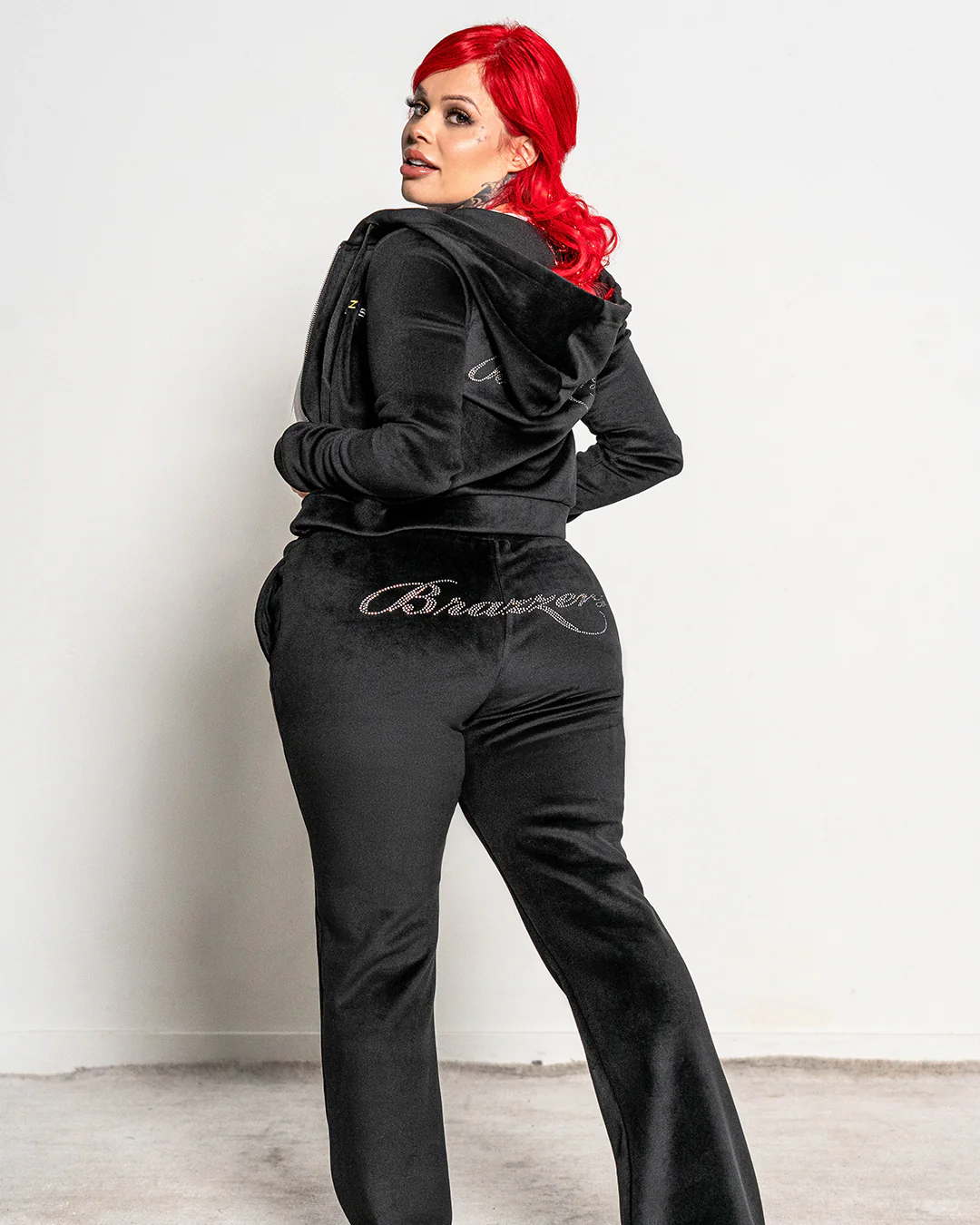 Women's Double Face Velvet Pants - Image 9